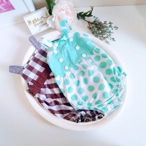 CRAZY 8 CARTERS ROMPER BUNDLE SIZE 18-24M